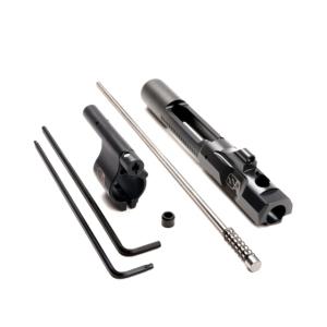 Superlative Arms AR-15 .750in Clamp On Adjustable Piston System, Clamp On, Melonite, QPQ, Piston Gas Block, Mid Length Op Rod, Right Hand, Full Auto, Dark DLC Carrier, Black, SABO-PS-RFD-M750CM SABOPSRFDM750CM
