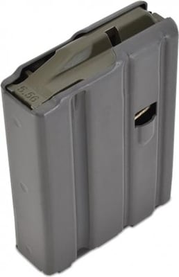 D&h Tactical Magazine 5.56x45 10rd Aluminum Grey Ar15 850012639053