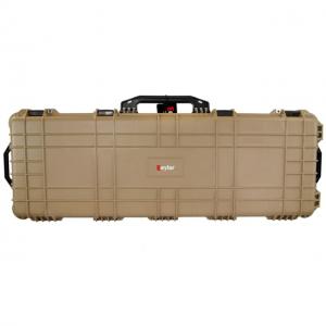 Eylar 44in Protective Roller Rifle Case Water and Shock Resistant w/ Foam, Tan, SA00008-Tan 850013177158
