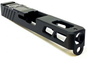 Alpha Shooting Sports Conqueror V6 Slide for Glock G19 Gen3 - Nitride, Black, G19CONV6NIT 850016340016