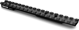 Monstrum Remington 700 Short Action 17-Slot Picatinny Rail, 20 MOA, Black, RM151-20 850017827479
