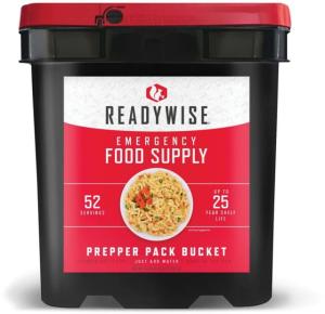 ReadyWise Prepper Pack Bucket, 52 Servings, RW01-152 RW01152