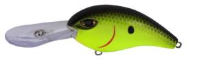 Duckett Fishing BD 12 Bait, Chartreuse Black Back, BD12-CBLB