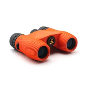 Nocs Provisions Standard Issue 8x25mm Roof Prism Waterproof Binoculars, Rugged, Poppy Orange, NOC-STD-ORG