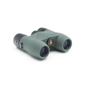 Nocs Provisions Standard Issue 10x25mm Roof Prism Waterproof Binoculars, Rugged, Willow Gray, NOC-STX-GRY