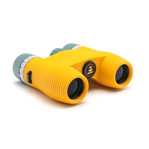 Nocs Provisions Standard Issue 8x25mm Roof Prism Waterproof Binoculars, Rugged, Canary Yellow, NOC-STD-YL2