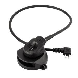 MIRA Safety Gas Mask Microphone, Black, GAS-MASK-MIC