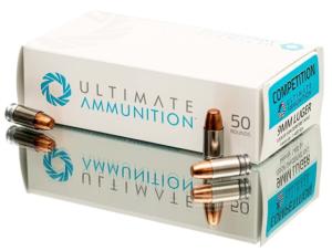ULTIMATE AMMUNITION 9mm Luger 100Grain NXG Ductile Centerfire Pistol Ammo, 50 Rounds, 4085