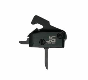 Jacob Grey Firearms One Piece AR-15/AR-10 Drop-In Trigger, Flat, 3.5lb Pull Weight, Black, 1PC35LBTF 1PC35LBTF