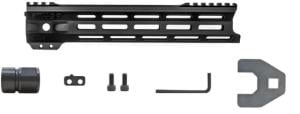 STNGR VLCN M-Lok Free Float Handguard for AR15/M4, Anodized Black, 10 in, 10VLCN