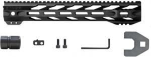 STNGR RPTR M-Lok Free Float Handguard for AR15/M4, Anodized Black, 13.5 in, 13RM