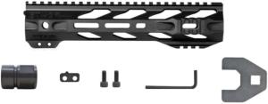 STNGR RPTR M-Lok Free Float Handguard for AR15/M4, Anodized Black, 10 in, 10RM 10RM