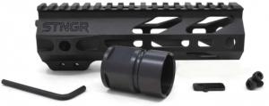 STNGR VYPR M-Lok Free Float Handguard for AR15/M4, Anodized Black, 7 in, 7VM
