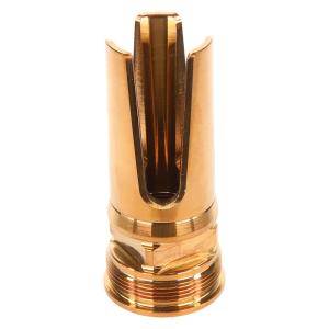 Q, LLC. 8.6 BLK 1/2-28 Flash Hider ACC-FH-1/2-28-8.6 ACC-FH-1-2-28-8-6