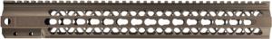 Brigade Manufacturing AR Handguard Rail, Midnight Bronze, 15 in, R0031560