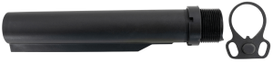 ET Arms Inc Buffer Tube Kit Carbon Fiber Black, Mil-Spec for AR-15, Ambi Sling Endplate Included
