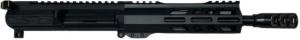 Jacob Grey Custom Ultralight Complete Upper Assembly, 7.62x39mm, 7.5in, Black, 7623975ULCUA 850040696103