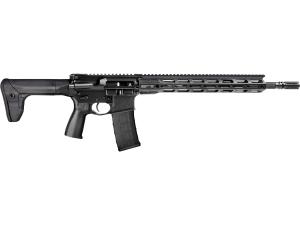 Rise Armament Watchman Semi Automatic Centerfire Rifle 223 Wylde 16" Fluted Barrel Black and Black Adjustable 850043415831
