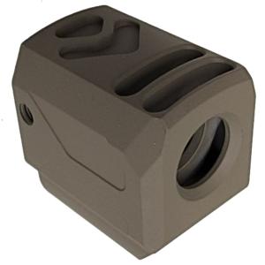 Herrington Arms HC3652P Pistol Compensator For Sig P365/P365Xl, FDE, HC3652P-FDE HC3652PFDE