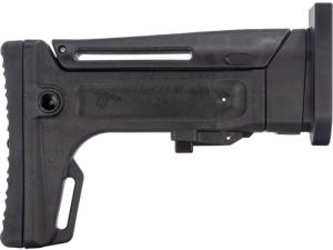 OpticsPlanet Exclusive Kinetic Development Group FN SCAR Folding Rifle Stock Black SCP5-MK2-201