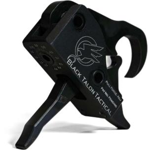Black Talon Tactical Adjustable IFP Improved Finger Position Calibrated Drop in AR Trigger, 2.00-5.00 lb, Black, 106003001 106003001