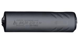 Odin Works SUP-BAJA-2.0-556-BLK BAJA 5.56mm 1.5" Black Steel 1/2"x28 