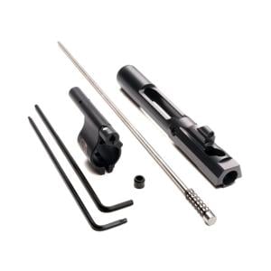 Superlative Arms AR-15 .750in Clamp On Adjustable Piston System, Clamp On ,Melonite, QPQ, Piston Gas Block, Rifle Length Op Rod, Left Hand, Full Auto, Dark DLC Carrier, Black, SABO-PS-LFD-R750CM SABOPSLFDR750CM