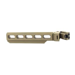 Samson 040614332 B.R.E. (Bufferless Receiver Extension) Flat Dark Earth with Folding Picatinny Adapter 