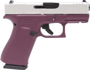 Glock 43X Pistol 9mm Luger 3.41" Barrel 10Rd Aluminum Slide Black Cherry Finish