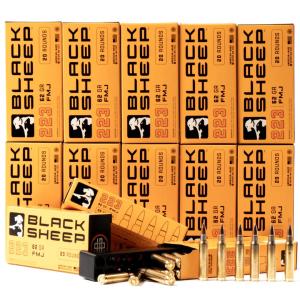 BLACK SHEEP BULK .223 - 62 GR FMJ (CASE OF 1000) 
