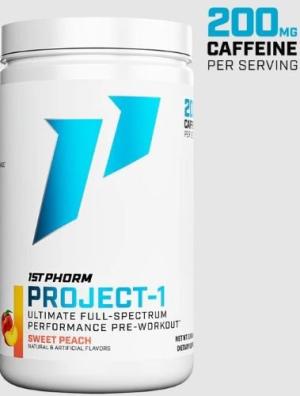 1ST PHORM PROJECT 1 200MG SWEET PEACH 