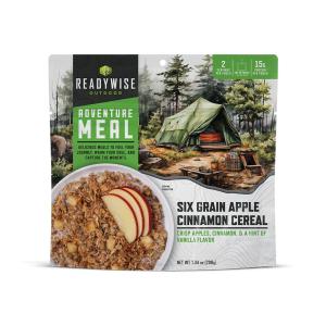 Wise Foods RW05802 Apple Cinnamon Cereal 2.5 Servings 6 Per Case