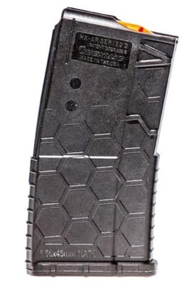 Hexmag Shorty Rifle Magazine, AR-15, 5.56x45, 20 Rounds, Carbon Fiber, HX20-AR15-CFC-20RD
