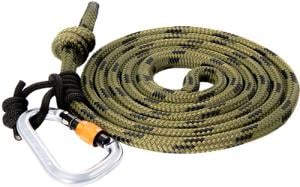 TETHRD 11MM LINEMAN BELT W/2 CARABINERS & PRUSIK CORD