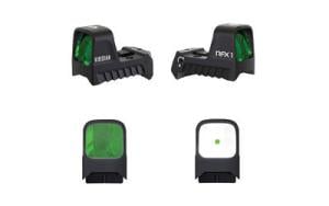 Viridian Custom 1x16 RFX for S&W Bodyguard 2.0, Micro Green Dot, rear sight mount, Black, featuring INSTANT-ON 981-0186