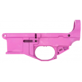 P80 Nkit-pnk G150 Ar15 Lower Recv Kit 80%