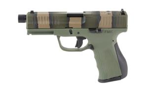 FMK Gen3 Striker Fired 4.5" 9mm 17rd Fixed Sights - Black, Olive Drab Green 