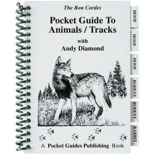 Books 2 Pocket Guide to Animals/Tracks Book with 28 Plastic Laminated Pages 851129001016