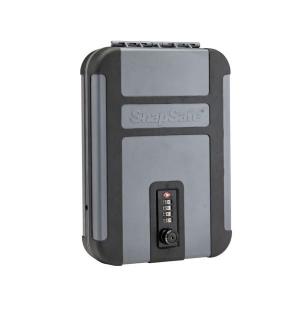 Snap Safe by Hornady Lock Box With Tsa Combination Lock XL Gun Safe, Polycarbonate, Black, NSN N, 75241 75241