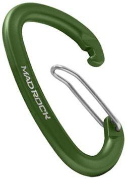 Mad Rock Hammock Carabiner, Green, 852210006460
