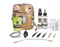 Nylon Pouch With Molle - Cable Pull Through Cleaning Kit (.223 Cal / .30 Cal / 9mm) - Camo BT-QWIC-MIL-CAM