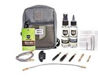 Nylon Pouch With Molle - Cable Pull Through Cleaning Kit (.223 Cal / .30 Cal / 9mm) - Gray BT-QWIC-MIL-GRY