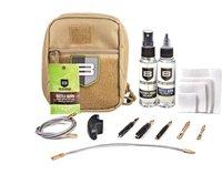 Nylon Pouch With Molle - Cable Pull Through Cleaning Kit (.223 Cal / .30 Cal / 9mm) - Desert BT-QWIC-MIL-DST
