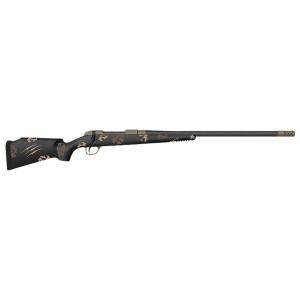 Fierce Firearms FCRG7MMBC20BS Carbon Rage 7mm BC 3+1 20” Black Cerakote Carbon Fiber Barrel, Black Cerakote Drilled &amp; Tapped Stainless Steel Receiver, Carbon Fiber Stock 
