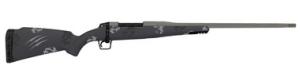 Fierce Firearms TWROG300PRC22GP Twisted Rogue Mini 300 PRC 22” Tungsten Cerakote Steel Threaded Barrel, Drilled &amp; Tapped Steel Receiver, LR Negative Comb Phantom Camo Carbon Fiber Stock 