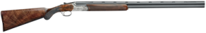 Rizzini USA 2201-2828 BR220 Field 28 Gauge 28” Nickel Chrome Coin Anodized Steel Steel Receiver Engraved Grade 2.5 Turkish Walnut Wood Stock