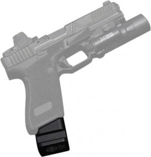 Shield Arms Magazine Extension, Glock 17/22 +5/4, Black, G17-345-ME-5/4RD G17345ME5/4RD