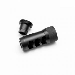 Area 419 Hellfire Self Timing Muzzle Brake, 6.5mm, Black Nitride, 419HF-BN-6.5MM 853675008013
