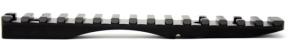 Area 419 Remington 700 Short Action Improved Scope Rail, 20MOA, Full slotted top, Type III Black, Black, 419-ISR-R700SA20-FS