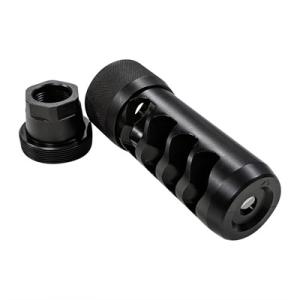 Sidewinder Magnum Muzzle Brake - Sidewinder .22-30 Caliber Brake Matte Black